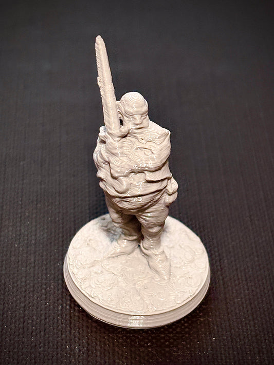 Aventureiro Fora de Forma - Vista frontal