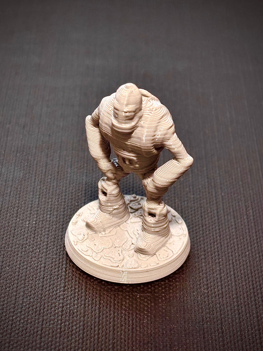 Robô de Sucata - Vista frontal