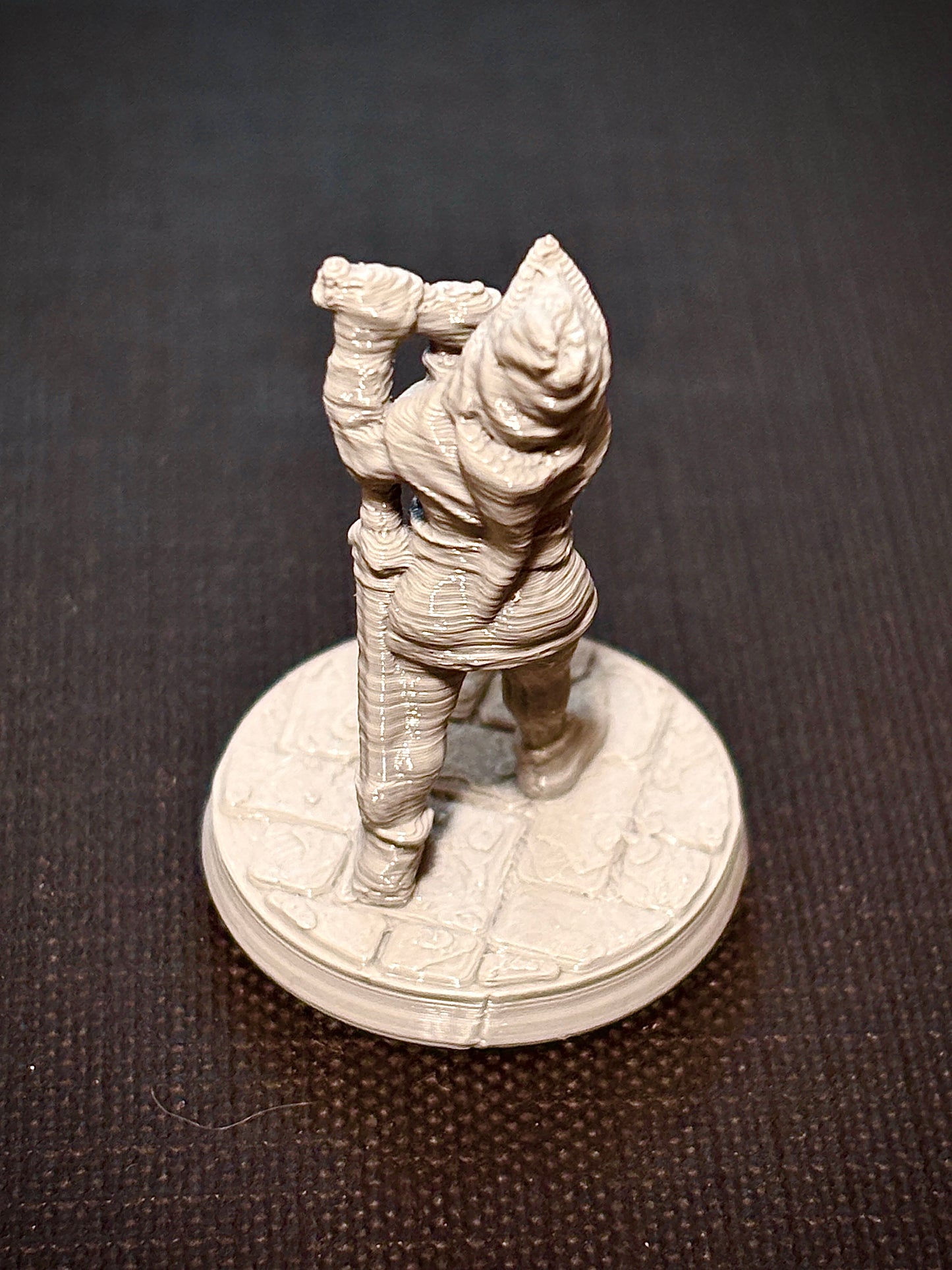 Barda Flautista - Vista traseira