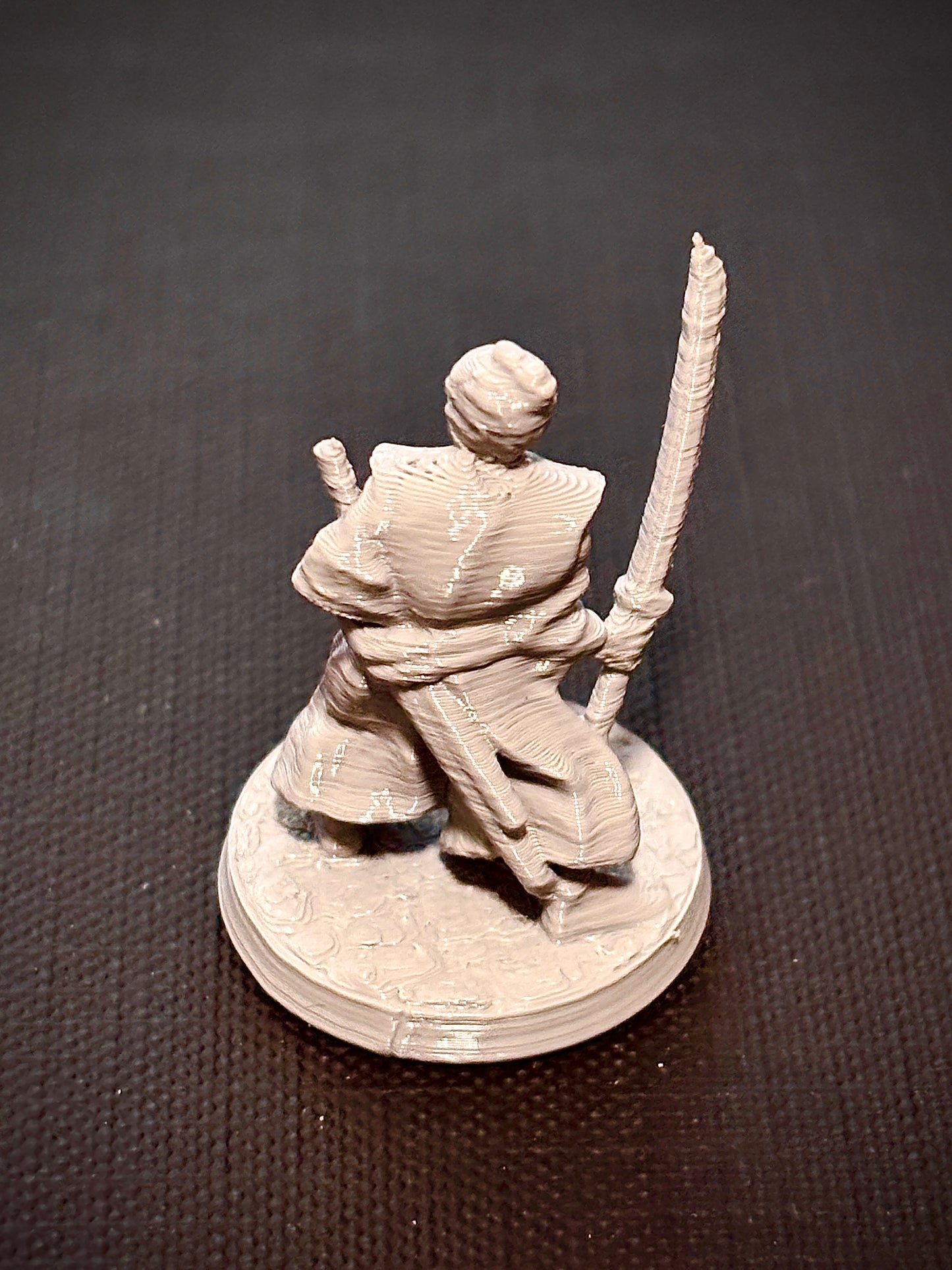 Samurai Guerreiro - Vista traseira