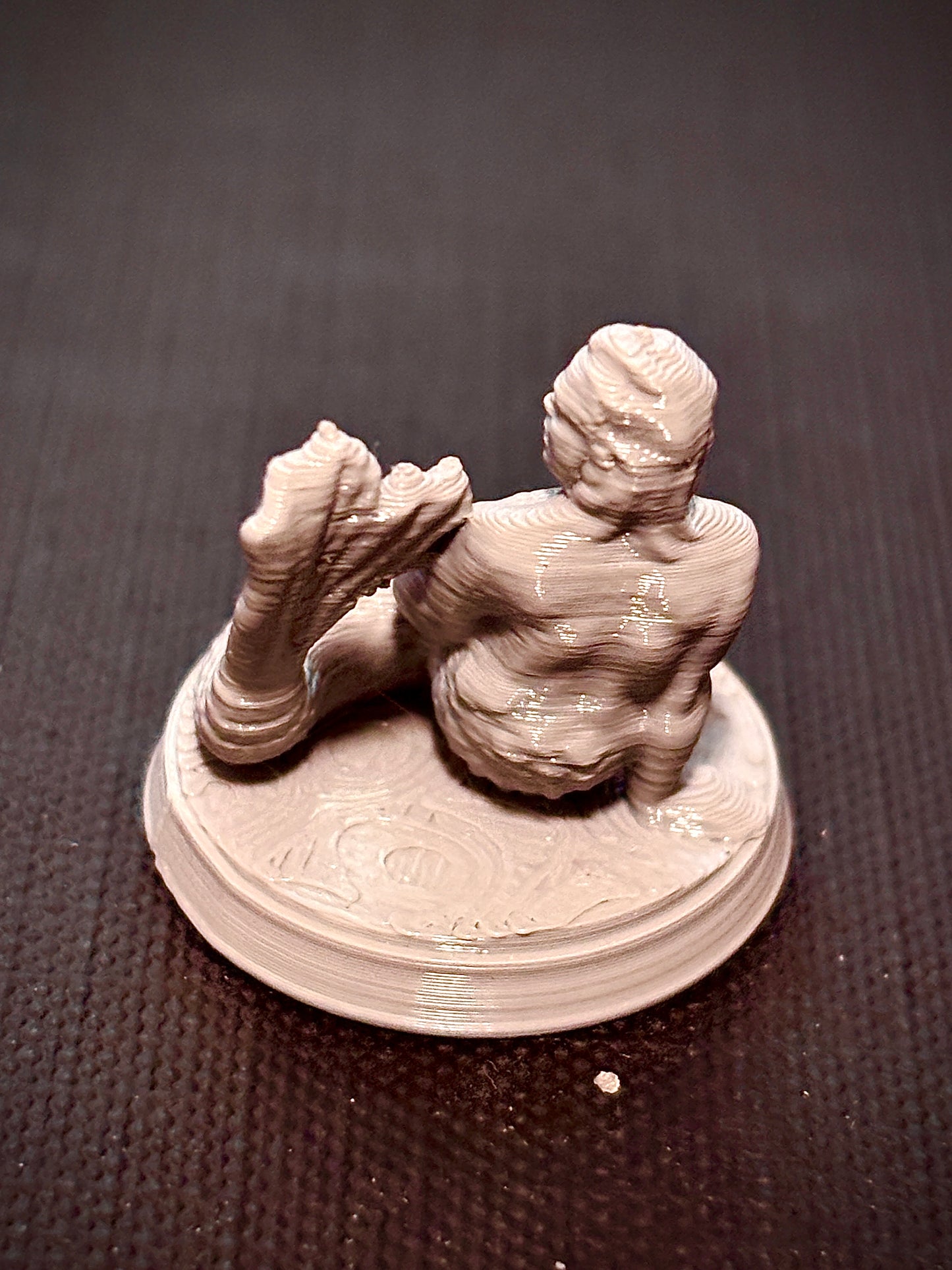 Sereia das Profundezas - Vista traseira