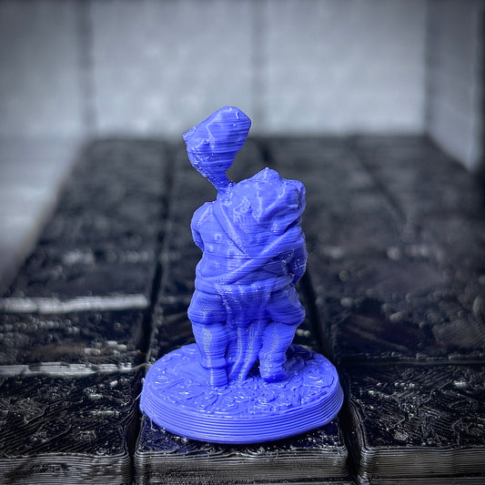 Frogfolk com Machado Rústico