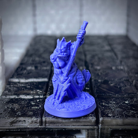 Sahuagin com Tridente