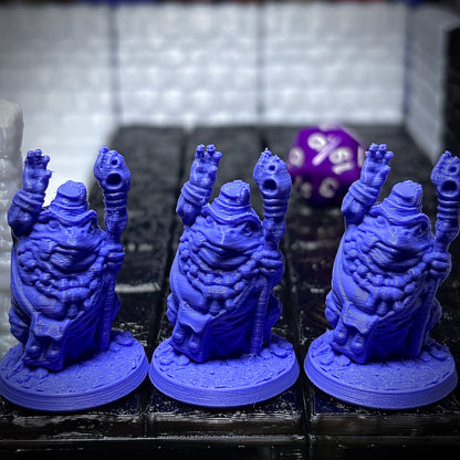 Sapo Conjurador com Cajado