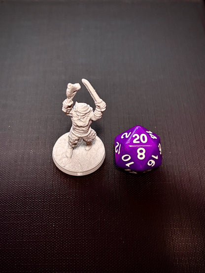 Bárbaro de Machado e Espada - Vista com dado