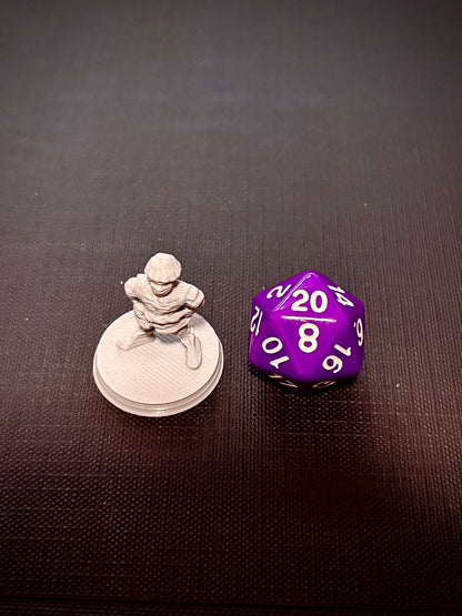 Menino Aldeão Jonas - Vista com dado