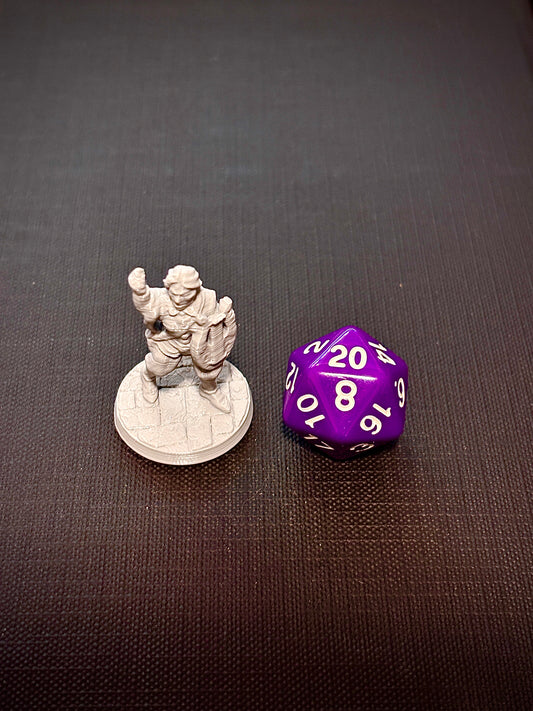 Elfa Menestrel - Vista com dado