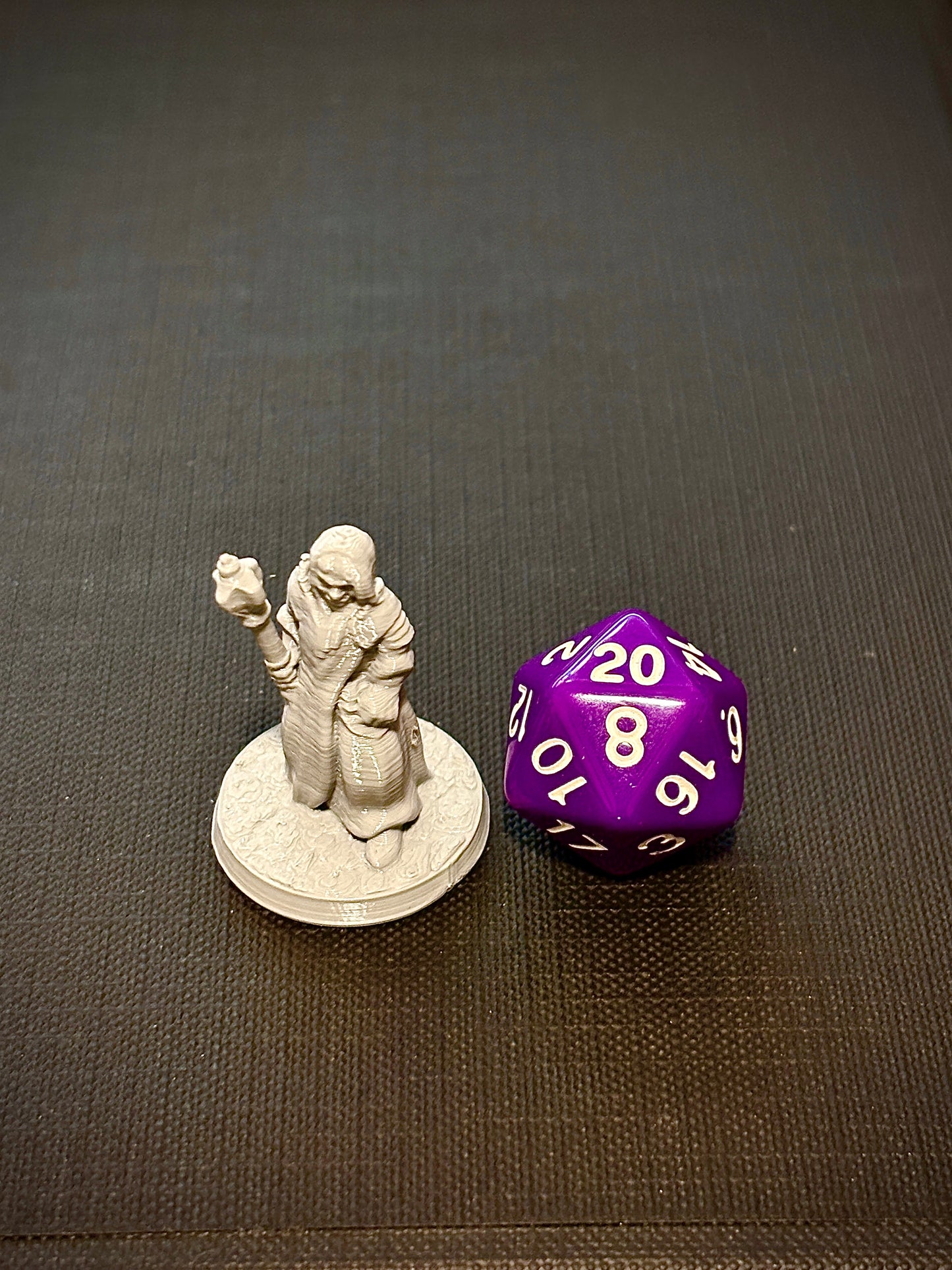 Cleriga de Maça - Vista com dado