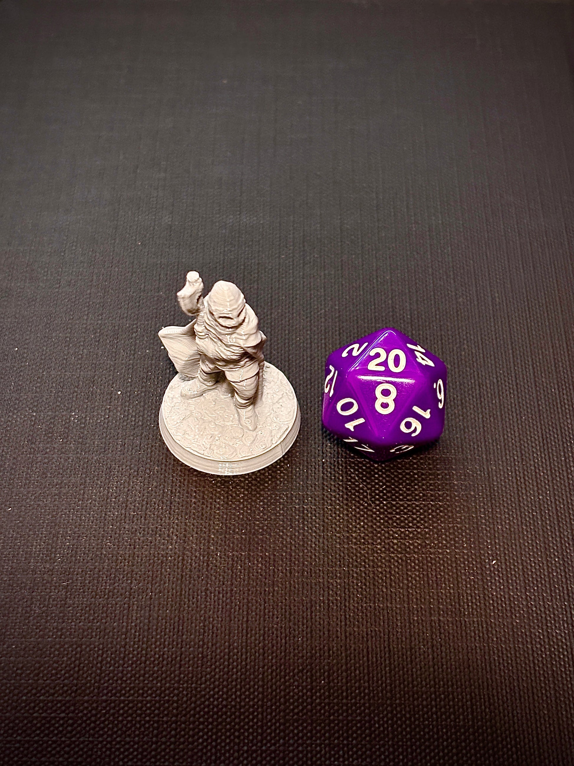 Guerreiro Viking de Machado - Vista com dado