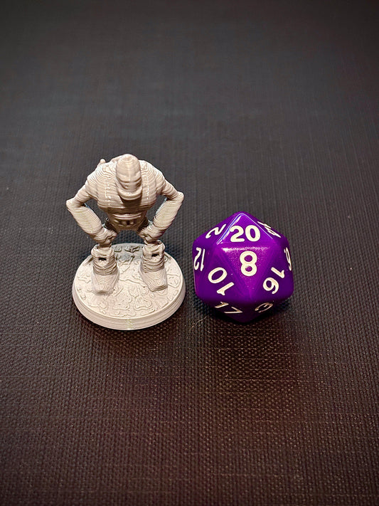 Robô de Sucata - Vista com dado