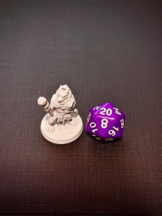 Kobold Warlock - Vista com dado