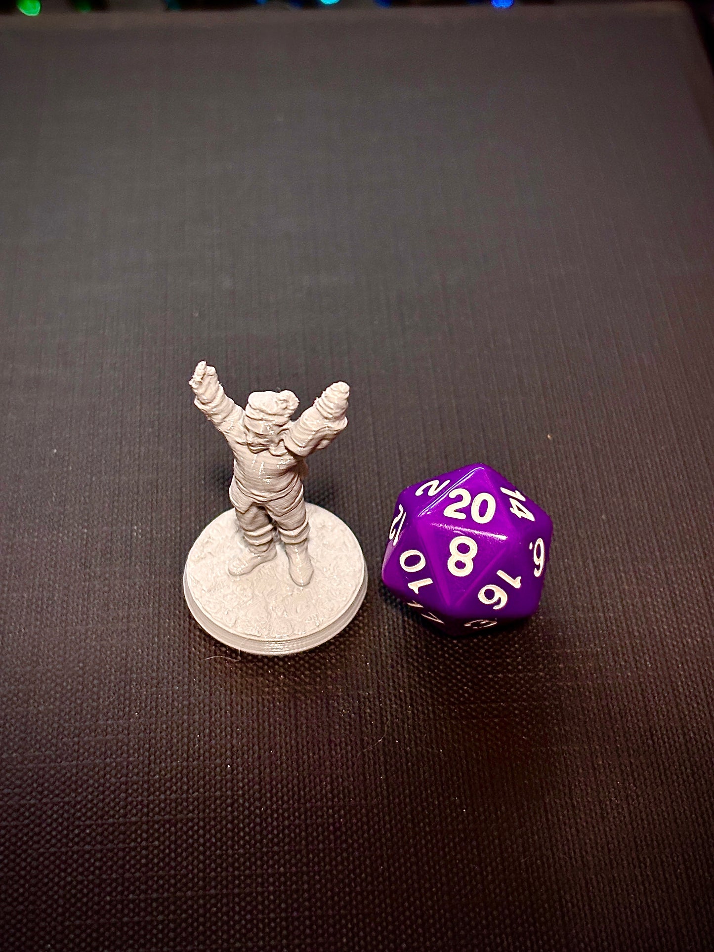 Elfo Mercador - Vista com dado