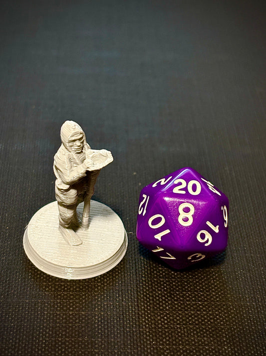 NPC em Situação de Rua - Vista com dado