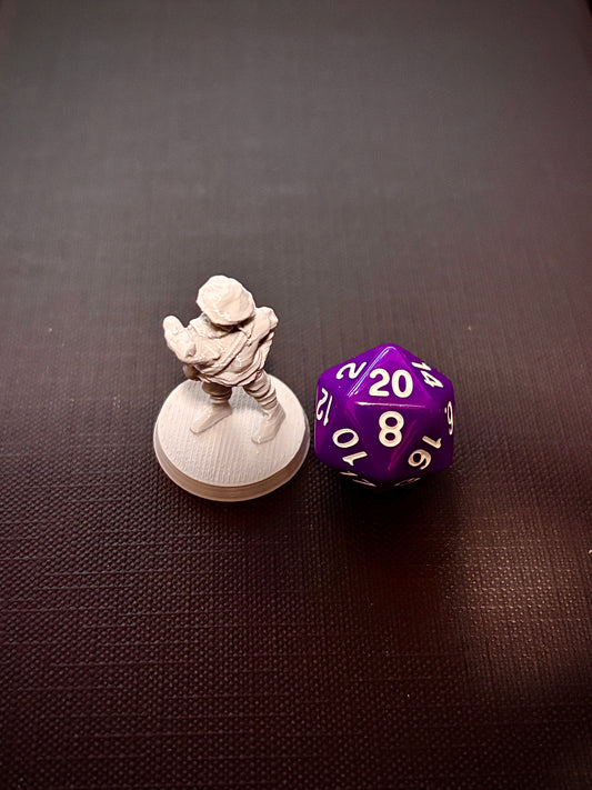 Humano Engenheiro (Construtor) - Vista com dado