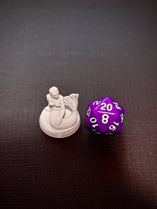 Sereia das Profundezas - Vista com dado