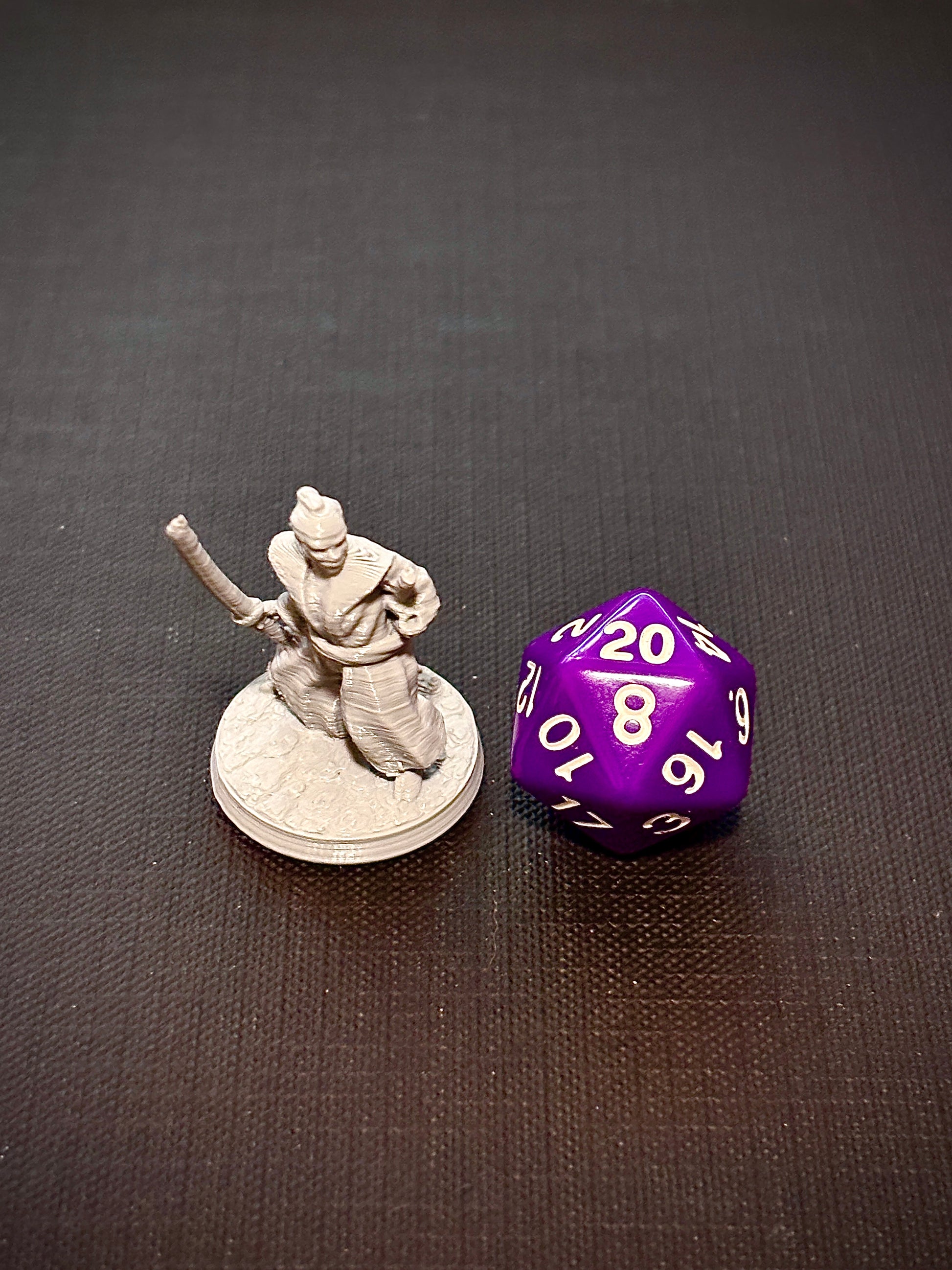 Samurai Guerreiro - Vista com dado