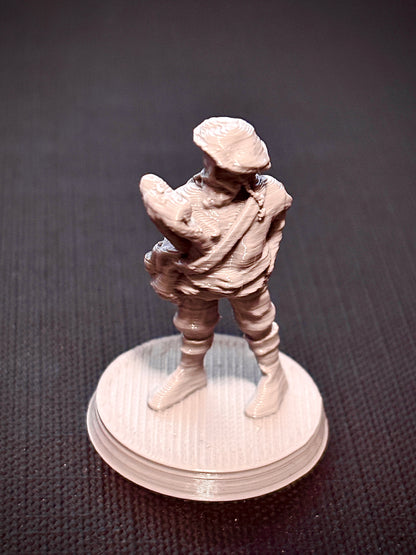 Humano Engenheiro (Construtor) - Vista frontal