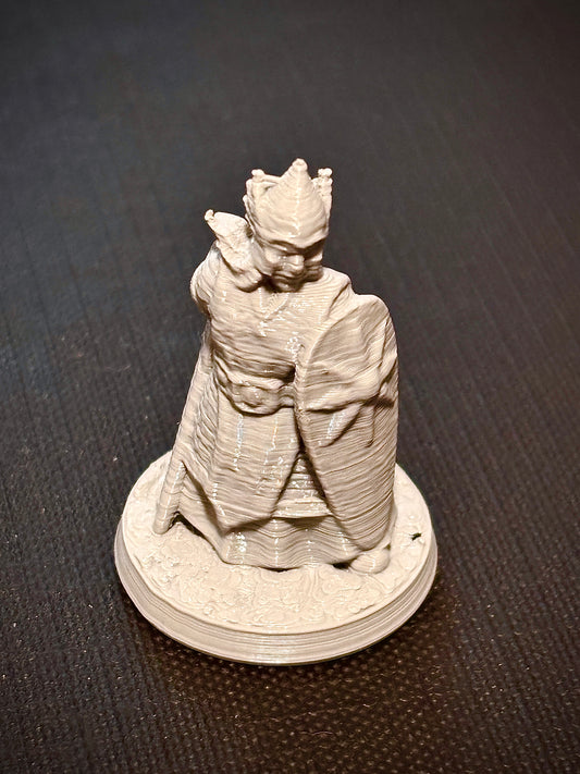 Elfa Cavaleira de Escudo - Vista frontal