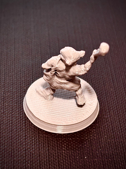 Goblin com Fundíbulo - Vista traseira