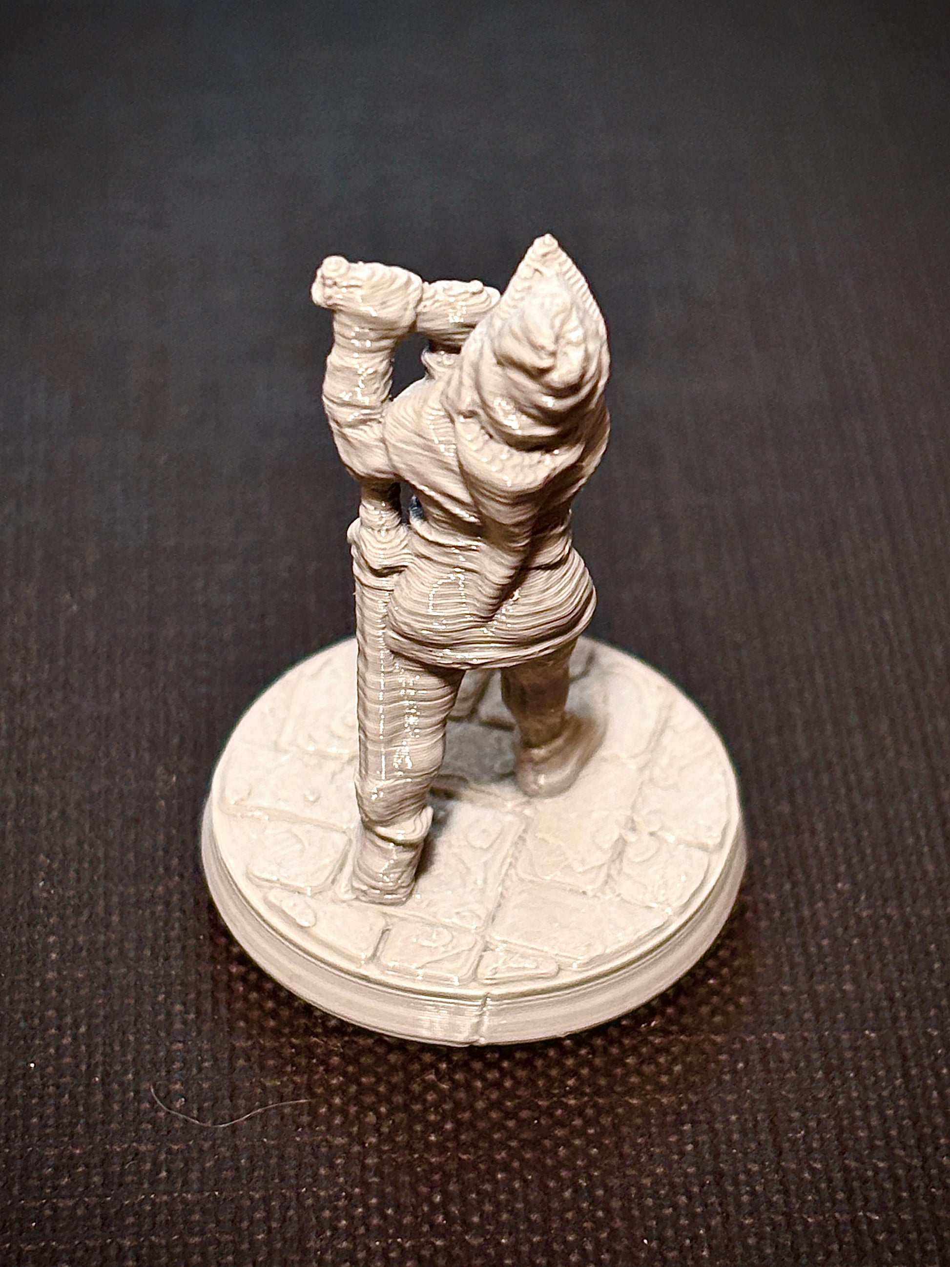 Barda Flautista - Vista traseira